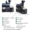 Coffee Roaster Commercial Small Semi-Direct Fire Semi-Hot Air Bean CRB6081 Food Processing Machine 5