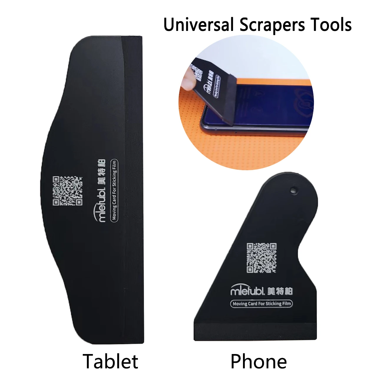 Mietubl Hydrogel Cut MachinePlotter Film Universal Wrapping Scraper  De-bubble Shovel For Phone Tablet Screen Film Applying Tools