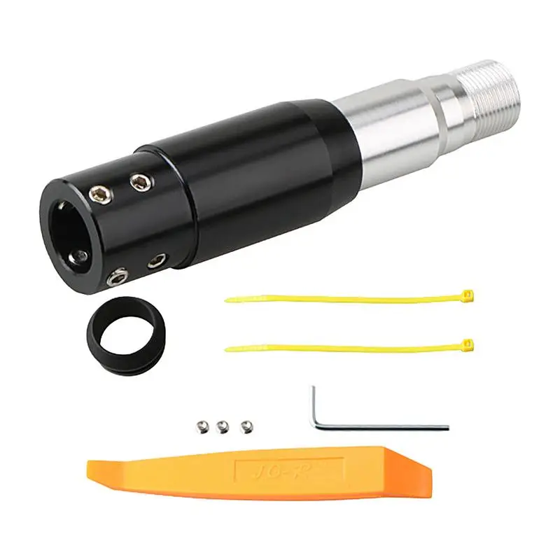 

Car Shift Knob Adapter Automobile Modification M12 Car Modify Adapter Non-Threaded Shifters Kit Manual Transmission Shift Knob