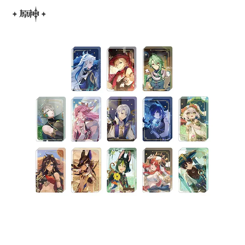 Sunsyea Genshin Impact Official Merch miHoYo Original Authentic Theme Series Acrylic Quicksand Ornament Wanderer Yelan Ayato