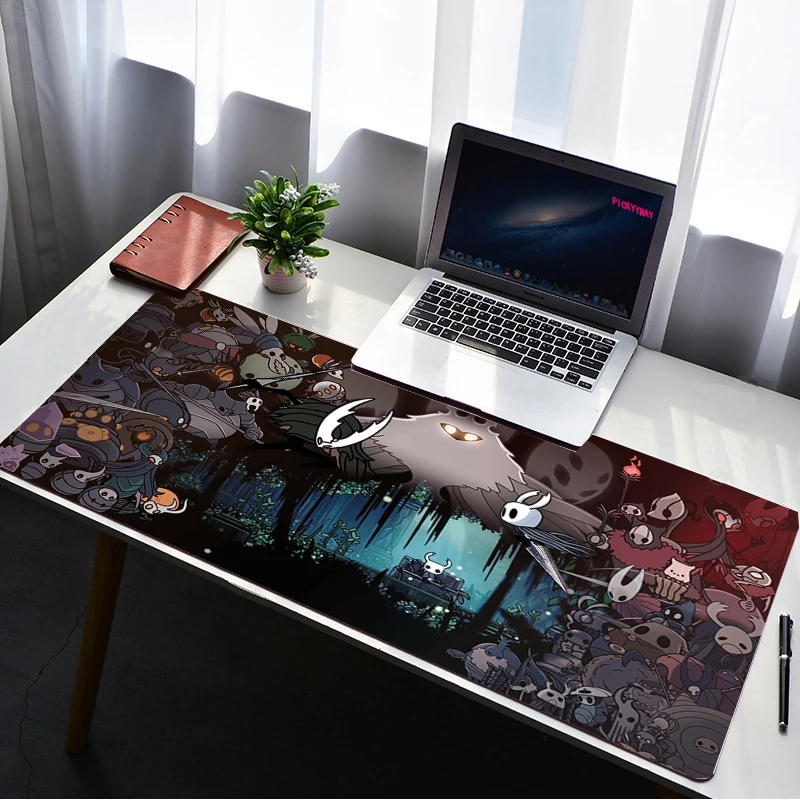 

Computer Mat Big Hollow knight Mousepad Desk Protector Pad on The Table Pads XXl Mouse Pad Extended Pad Deskmat Office Carpet