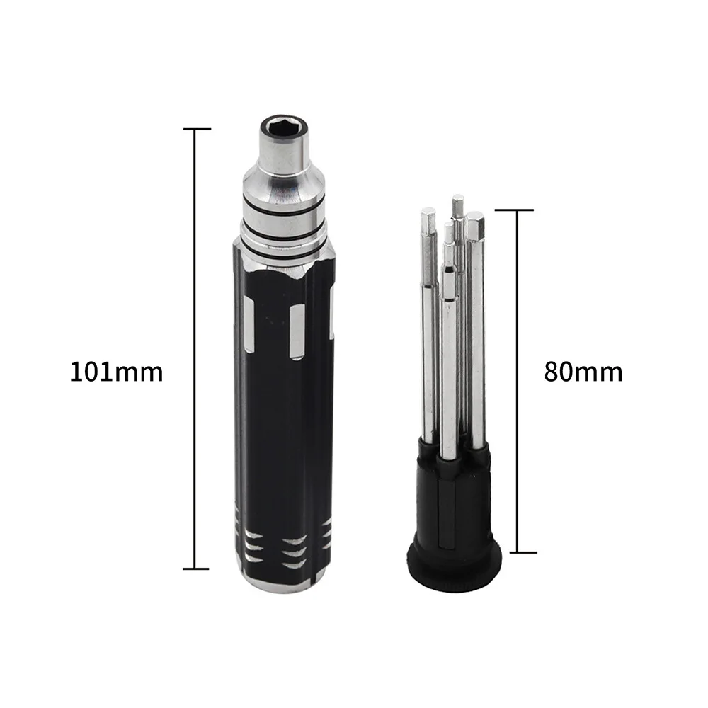 4-in-1 육각 드라이버 1.5/2.0/2.5/3.0mm 수리 도구 키트 세트 RC 헬리콥터 비행기 드론 항공기 RC 자동차 RC 보트 RC 모델