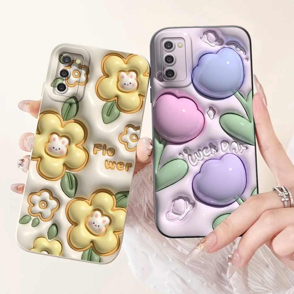 Cute Panda Rabbit Cartoon Soft Silicone Case | Camera Protective Phone Cover
