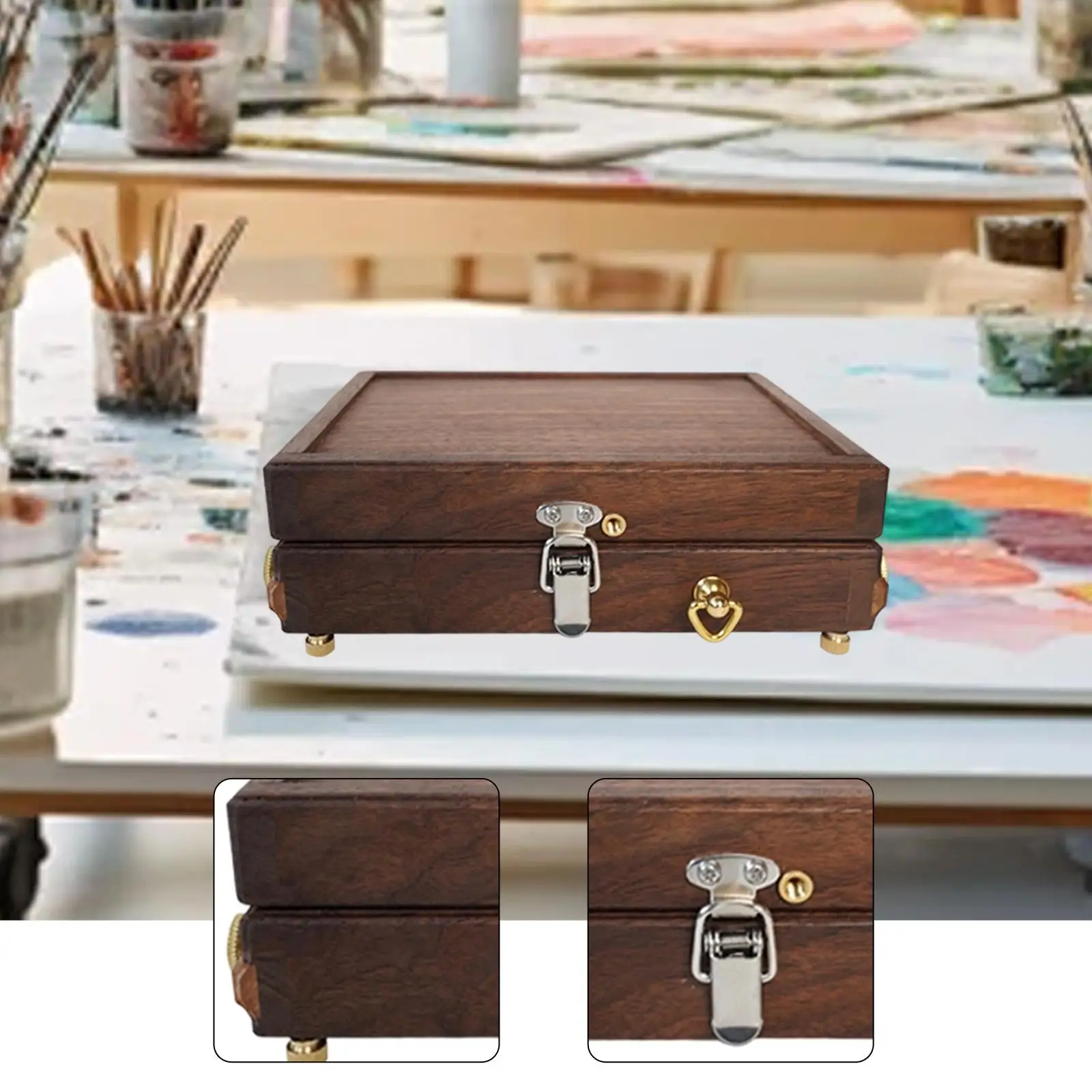 Art Easel Lightweight Travel Painting Accessories Pochade Box Sketchbox Plein Air Easel for Beginner Artist Teens Adult Student