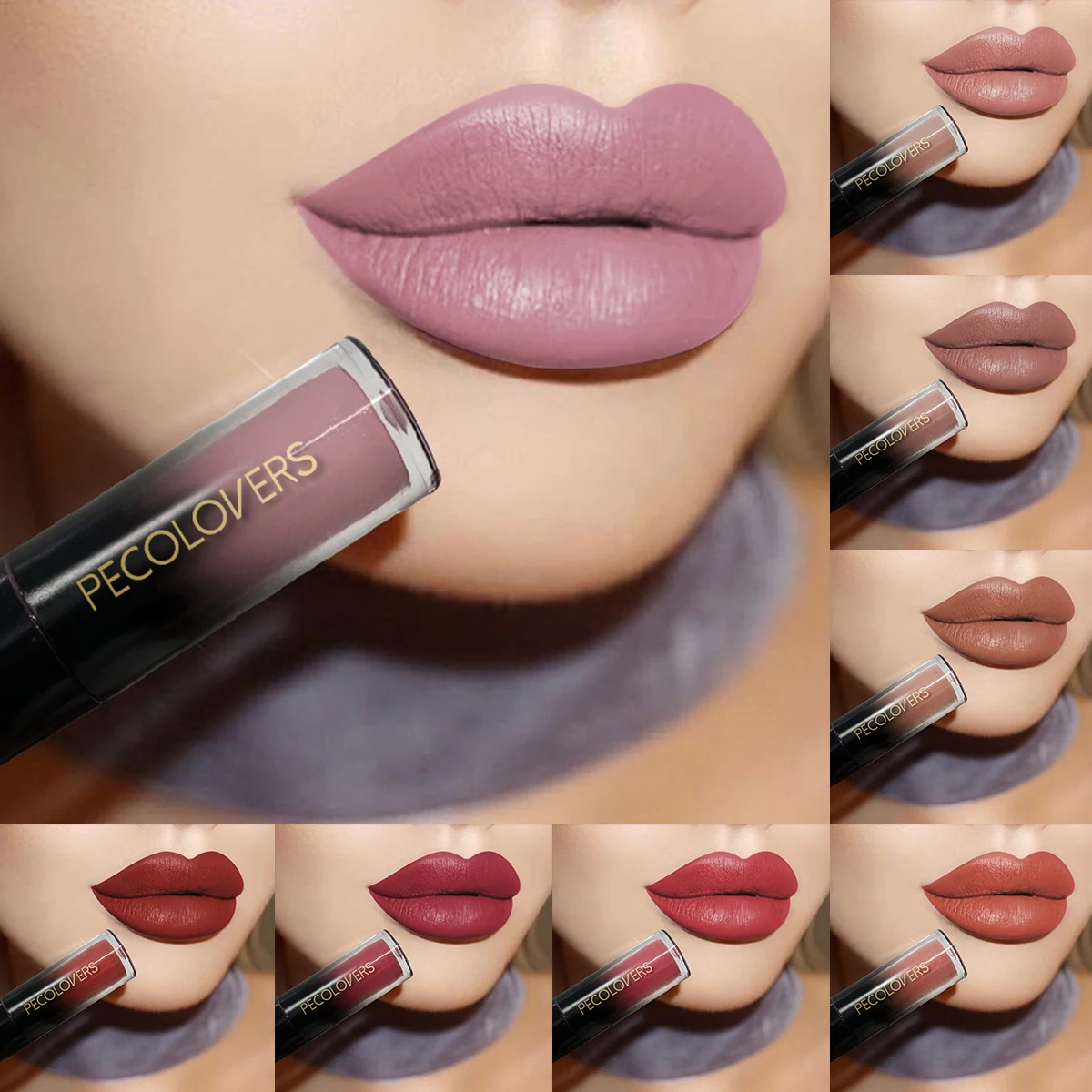 14 Color Lip Makeup Sexy Matte Long Lasting Lipgloss Liquid Lipstick Lip Cream