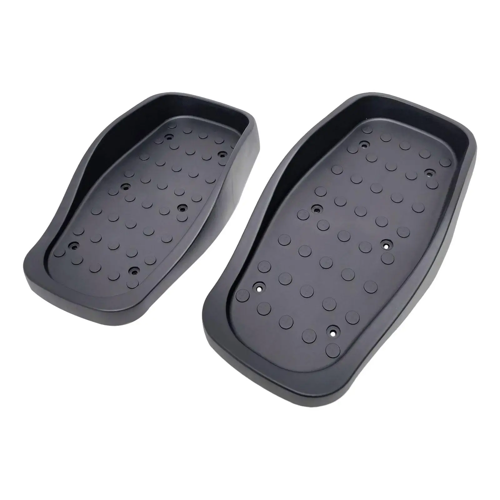 

2x Elliptical Trainer Pedals Foot Pedal Replace Repair Multifunction Fitness Equipment Footboard for Household Use, Exercise