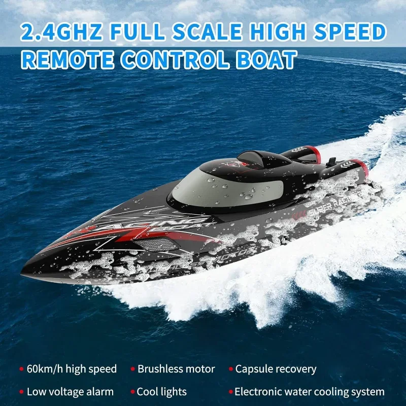 WL916 High Simulation Brushless High Speed Remote Control Ship Wireless Electric Boat Children's Toy Model