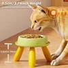 Elevated Pet Food Bowl Non Slip Base Can Hold Food or Water Suitable for Cats Pet Cat Feeding Supplies Pet Food Bowl Dog Bowl 2