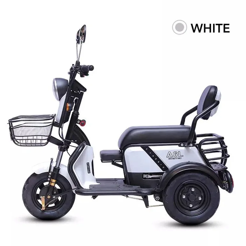 Triciclo Elettrico Pieghevole Per Adulti – Batteria 48V/13Ah, Ruote Da 20 Pollici, Carico 300 Kg, Ideale Per Ogni Terreno