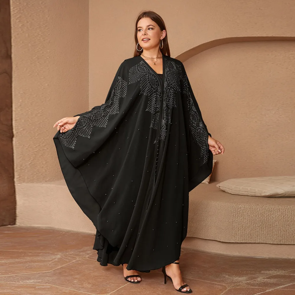 Abayas For Women Dubai Luxury 2024 Caftan Marocain Evening Party Dresses Boubou Robe Djellaba Femme African Muslim Fashion Dress