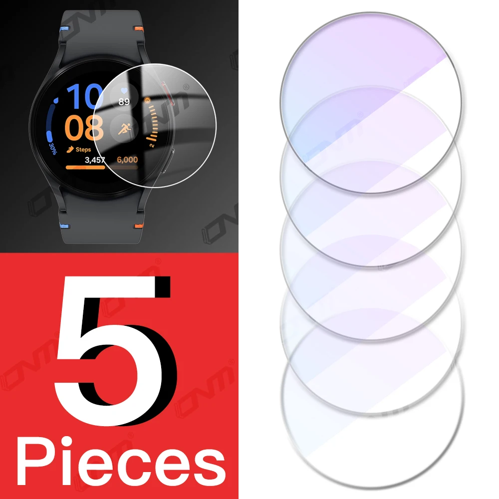 Enhanced Screen Protector for Smartwatches - 2.5D Tempered Glass, Anti-Scratch Protection Film