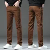 New Casual Pants Men's Straight Regular Fit Stretch Comfortable Brand High Quality New Long Trousers Business Plus Size 40 42 44 2