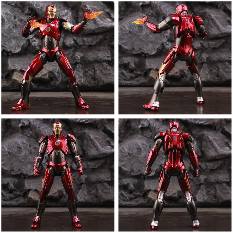 ZD Toys アイアンマン 3 MK35 レッドスナッパー MK41 ボーンズ MK24