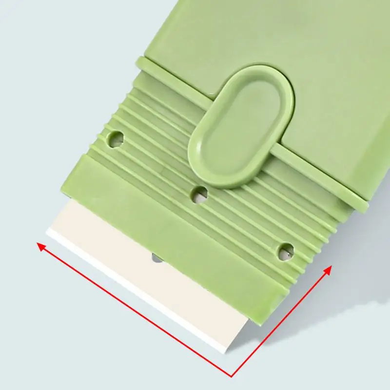 Stove Scraper Tool Decal Remover Kitchen Cooktop Cleaning Dual Head Razor Remover Tool Cleaning Sticker razor blade scraper razor blade scrapers
