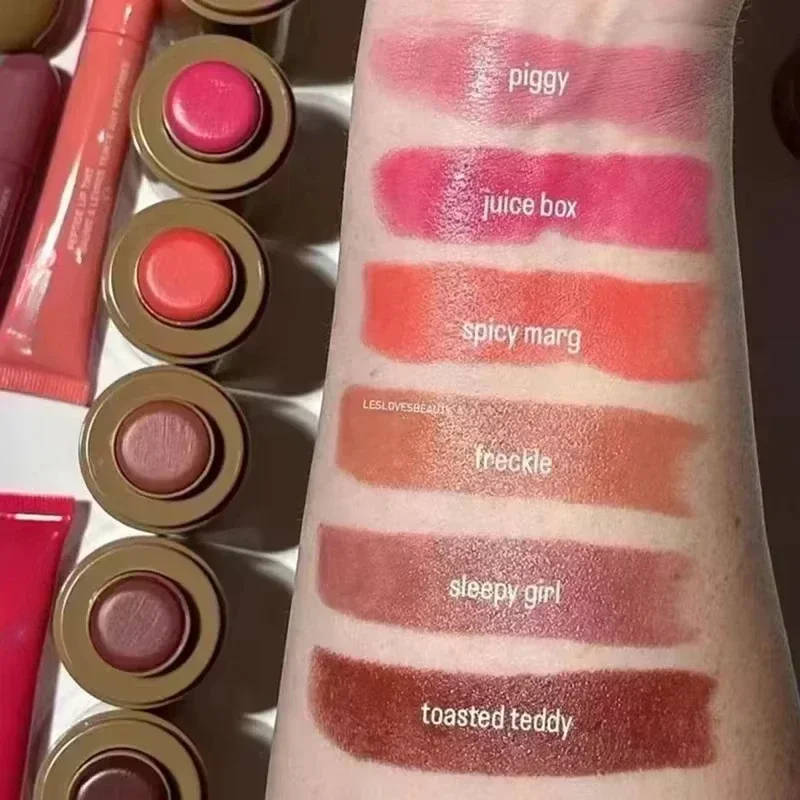 American Rhod Blush Stick Cream New Hailey Lip and Cheek Pocket Rouge Piggy Authentic Girl  Make Up Set 3