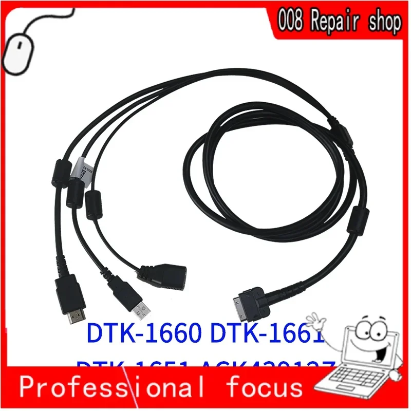 Cavo Di Sincronizzazione Dati Di Ricarica 3 In 1 Originale Per Wacom Cintiq 16 Hybrid Hd Dtk-1660 Dtk-1661 Dtk-1651 Ack43912Z