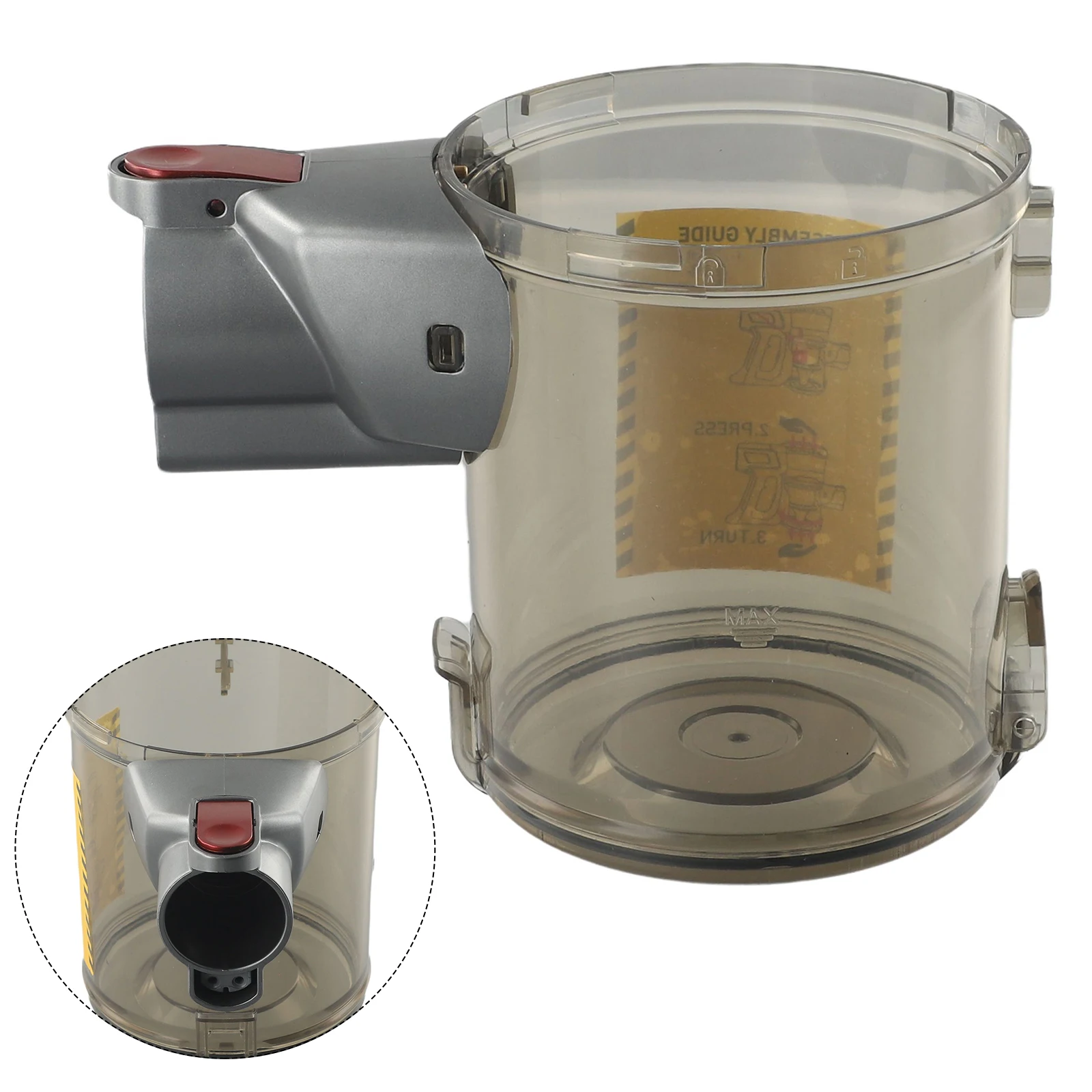 

Dust Bin Container For Supersonics CV100 IRoom Cv100 2.0 Robot Vacuum Cleaner Accessories Household Cleaning Tool Spare Parts
