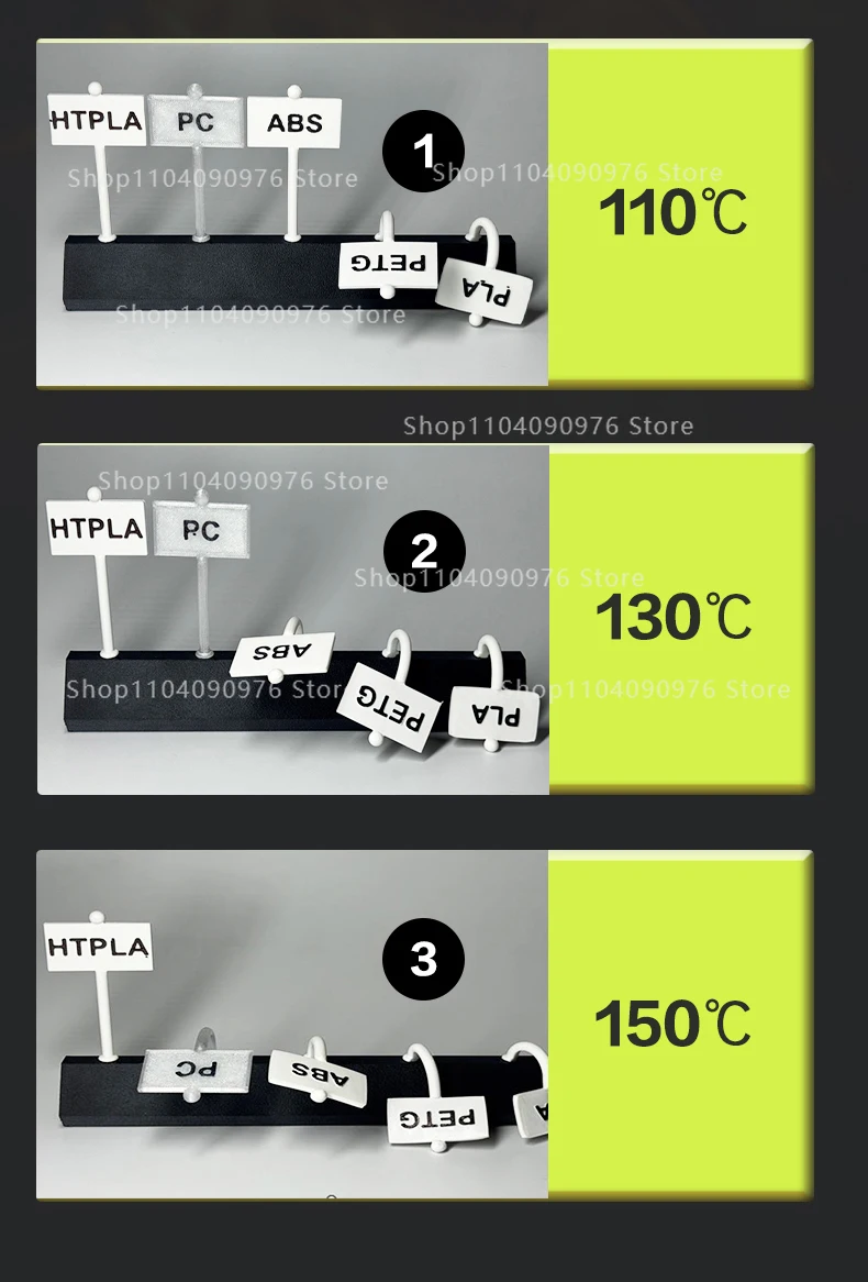 HT-PLA High temperature PLA HT-PLA-GF 3d printer consumables, ABS-like no anneal