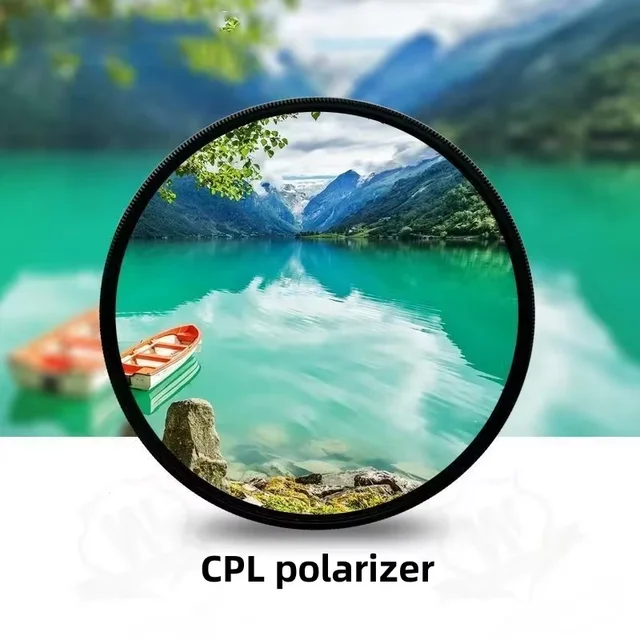 CPL Filter Circular Polarizing 49 52 55 58 62 67 72 77 mm for Nikon Canon Sony Fujifim Olympus Camera Lens