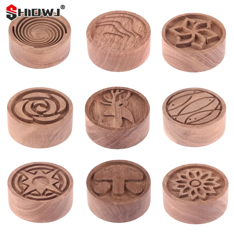 Wooden Essential Oil Aromatherapy Diffuser Eco-Friendly Fragrance Diffused Wood Refreshing Sleep Aid Fragrant Base Ornaments