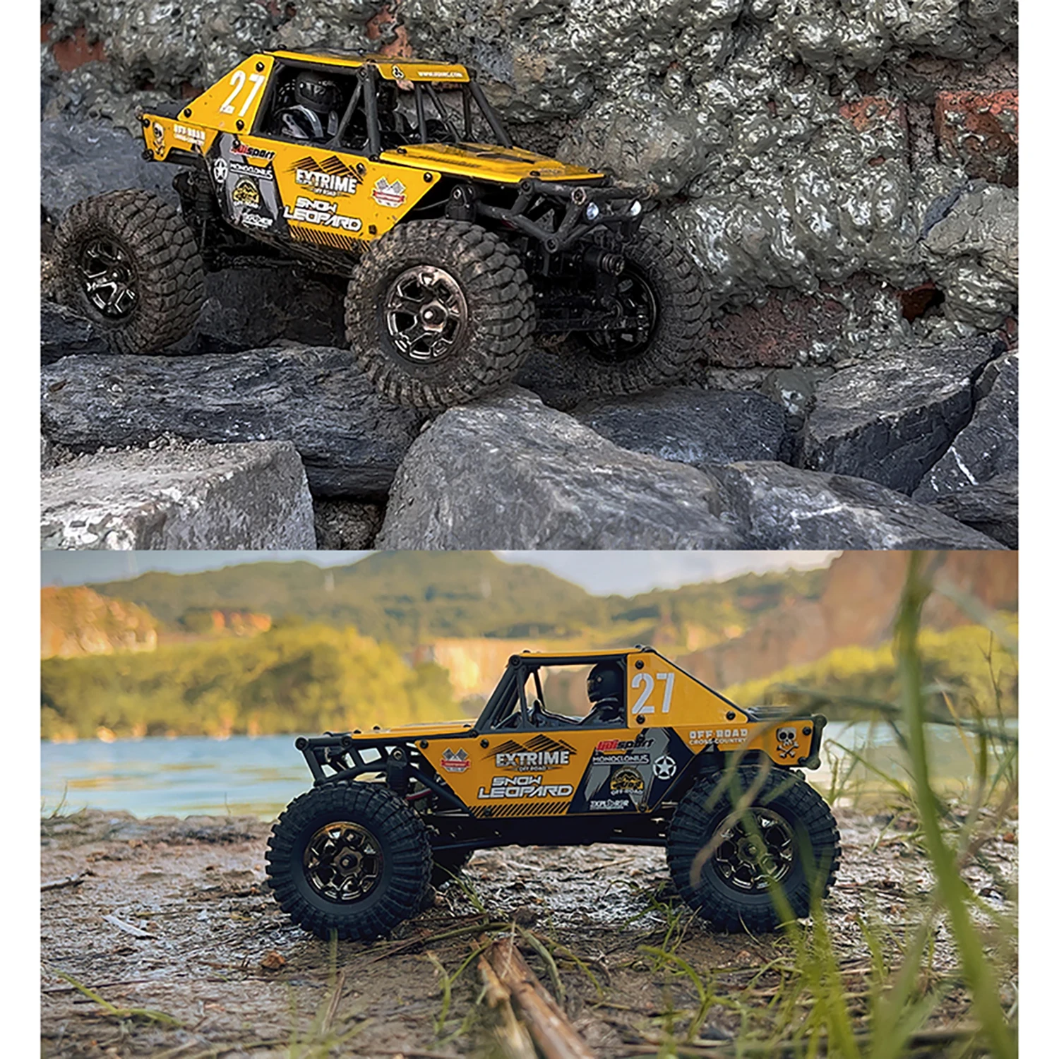 1/24 UdiRC UCX2405 PRO RC Cars RC Crawler 2.4G 4WD Brushless Motor ESC Radio Controlled RC Rock Off-Road Vehicles RC Toys Model 3