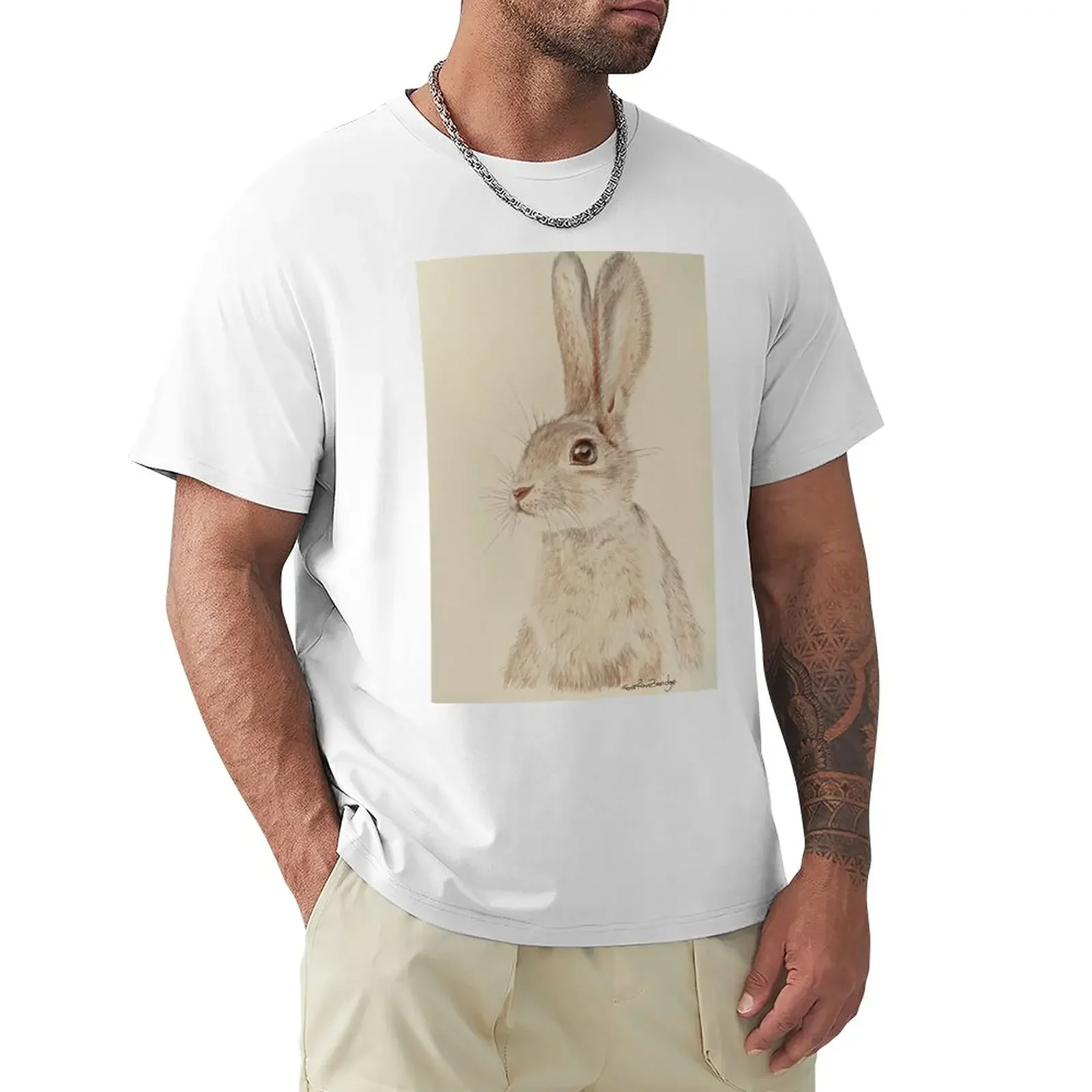 

Hare T-Shirt summer top cute clothes Anime t-shirt shirts graphic tees mens plain t shirts