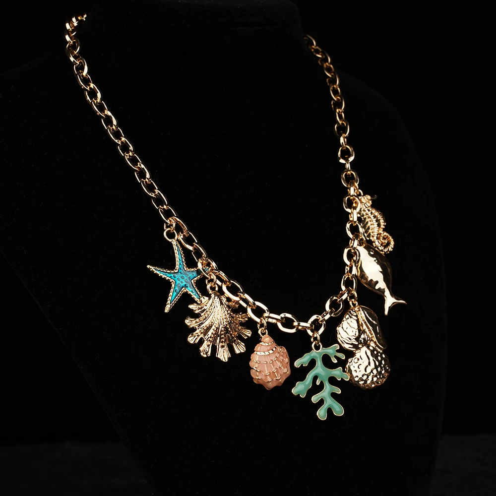 Pendente Stella Marina in Argento 925 e cristalli Swarovski | Giovanni