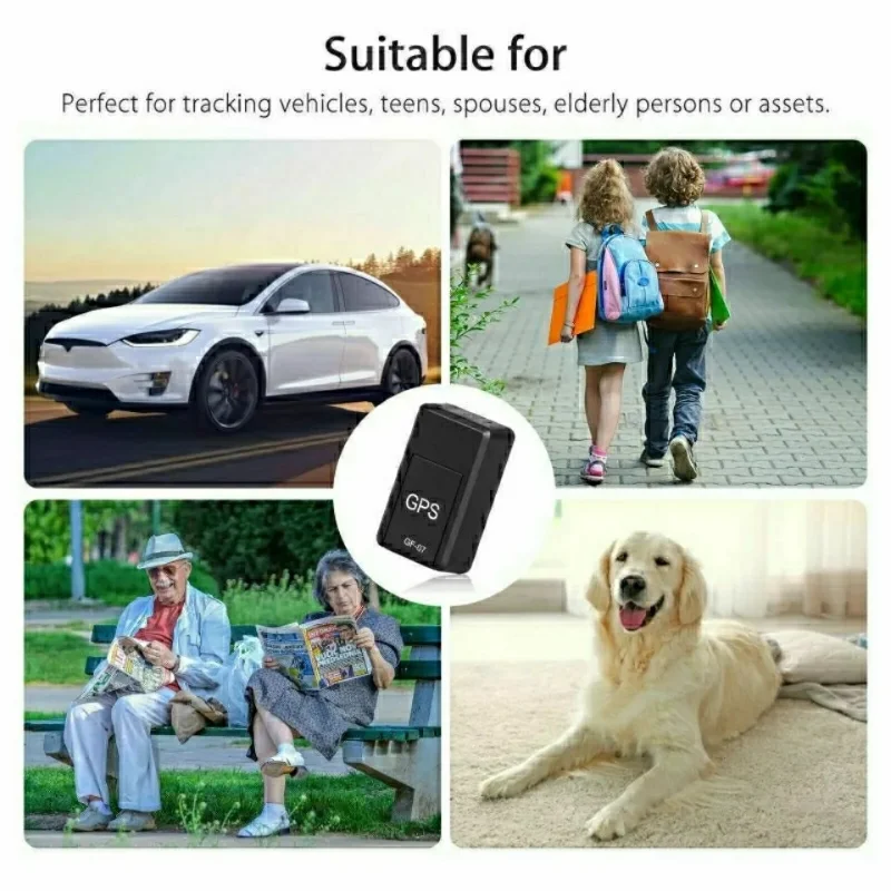 Mini GF 07 GPS Car Tracker Real Time Tracking Anti Theft Lost Locator Strong Magnetic Mount SIM Message Positioner