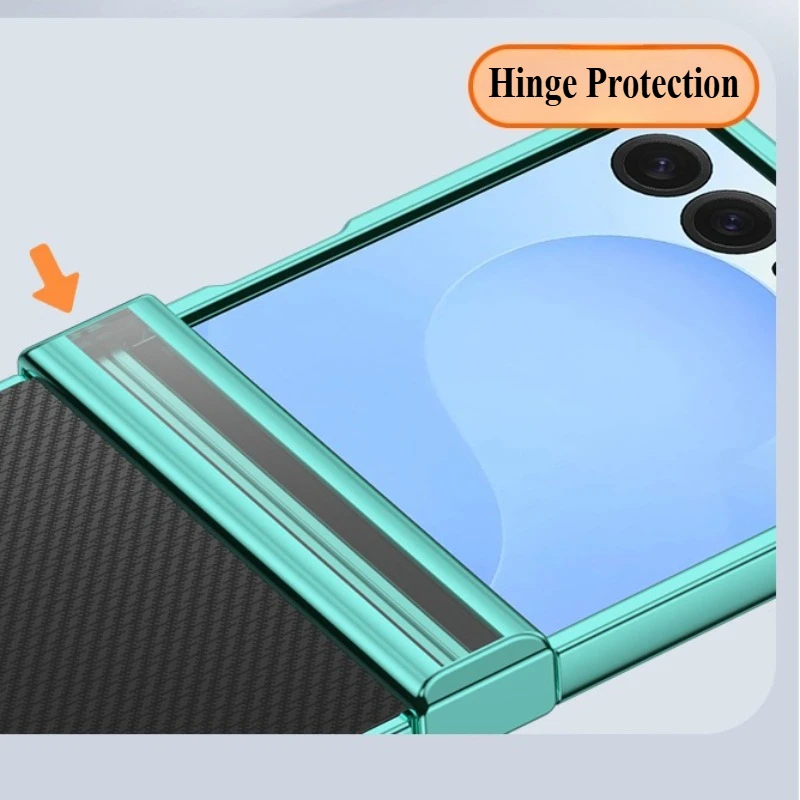Premium Electroplated Clear Protective Case with 3-Piece Set