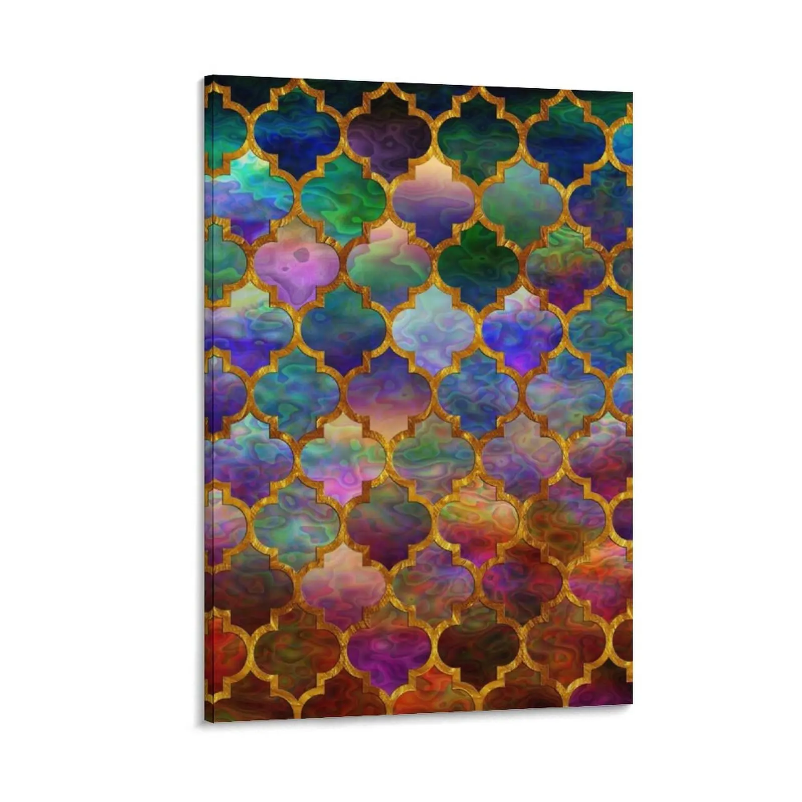 

Arabic moroccan mosaic pattern Canvas Painting room decoration decorative wall canvases