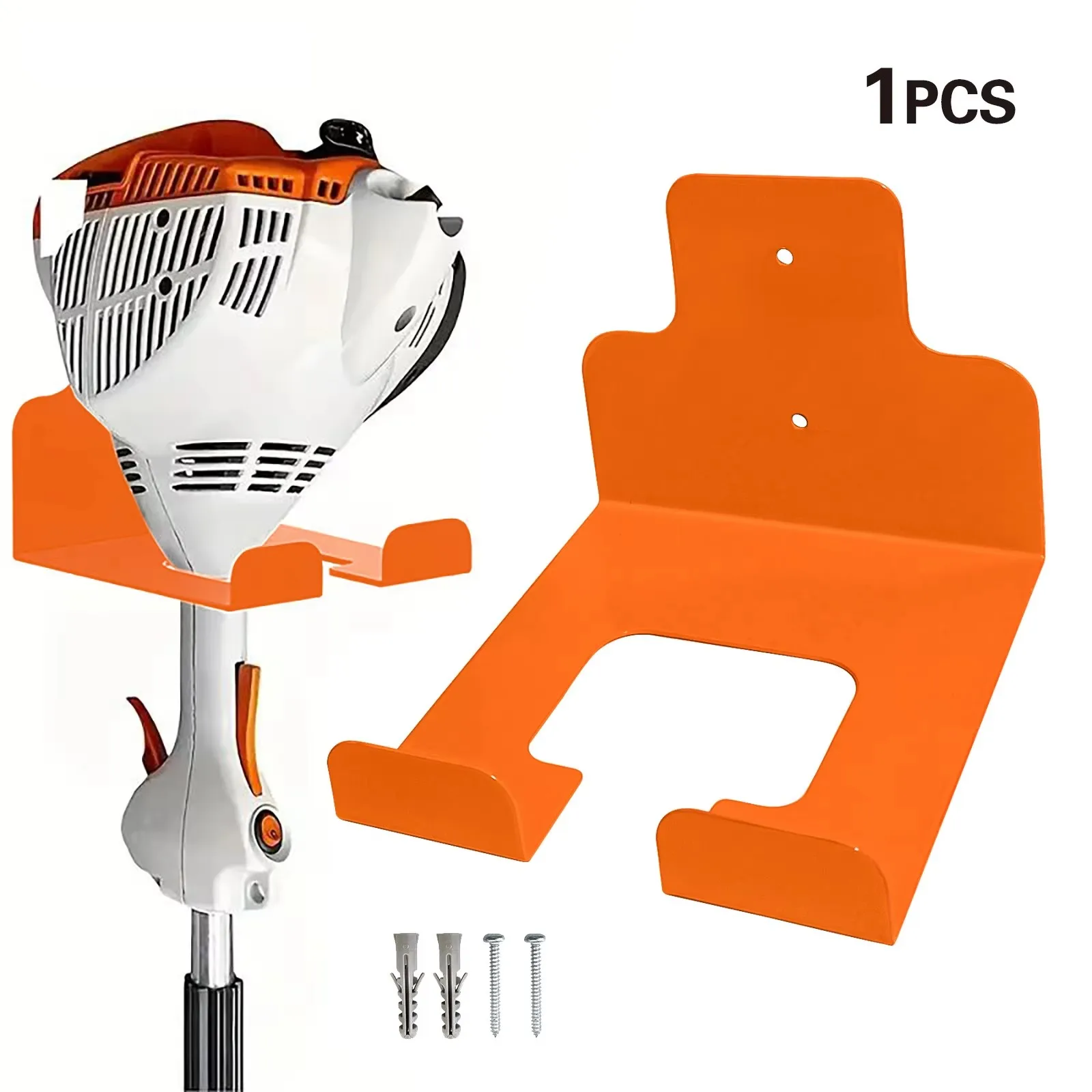 Garage organizer, trimmer rack, garden power tool hanger, weeder stand, wall-mounted lawn trimmer, hedge garden tool
