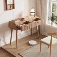 Table console multifonction en bois moderne, table d'appoint pour salon, chambre, bureau, table de canapé, couleur bois naturel 5
