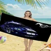 Ford Mustang Beach Towel Robe Christmas Towels Bathroom Large Bath Towels Bathrobe Girl Spa Size Bathing Adults Anime Home 6