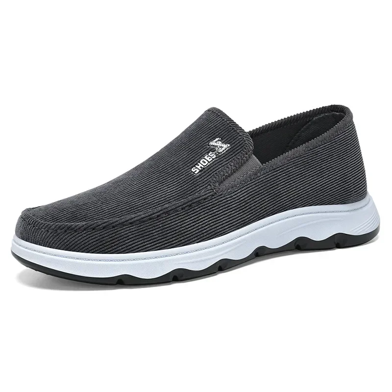 Men's Shoes Summer Breathable New Models The Elderly Men's Casual One-Pedal Wear Resistant Cloth Shoes 6