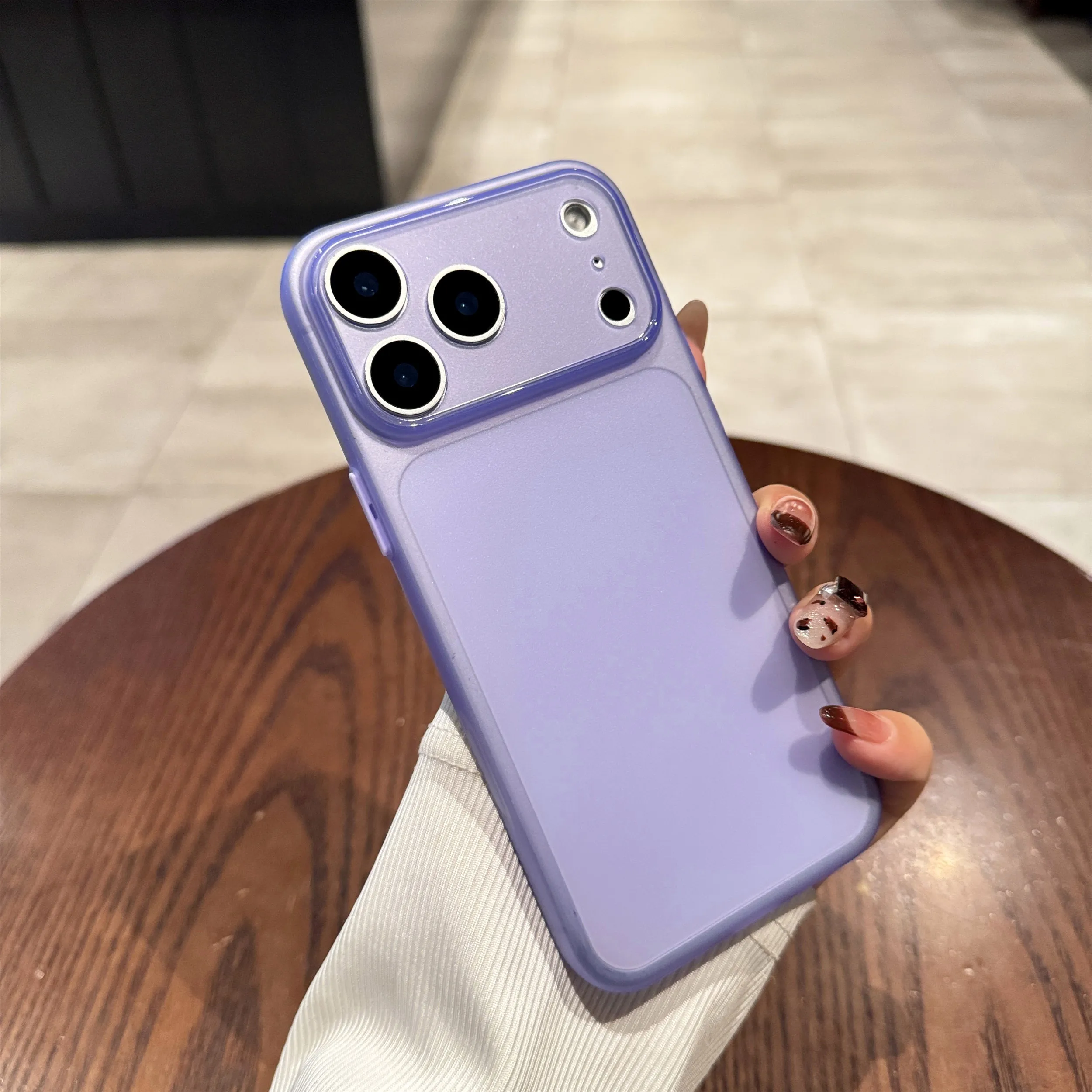 Luxury Ultra-Thin Frosted Clear Silicone Soft Matte Phone Case