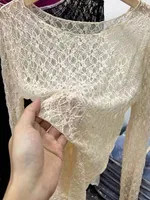 Sous-vêtements Sexy à manches longues pour femmes, tendance printemps automne 2025 2