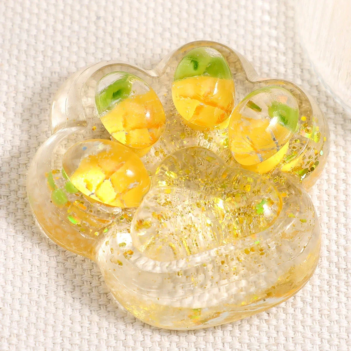 Stress Relief Toys Starlit Sky Big Cat Paw Squishy Fidget Soft Slow Rebound Pinch Decompression Gift Cat Claw Squeeze stress relief toys mochi squishy toy fidget toys toy gift filler
