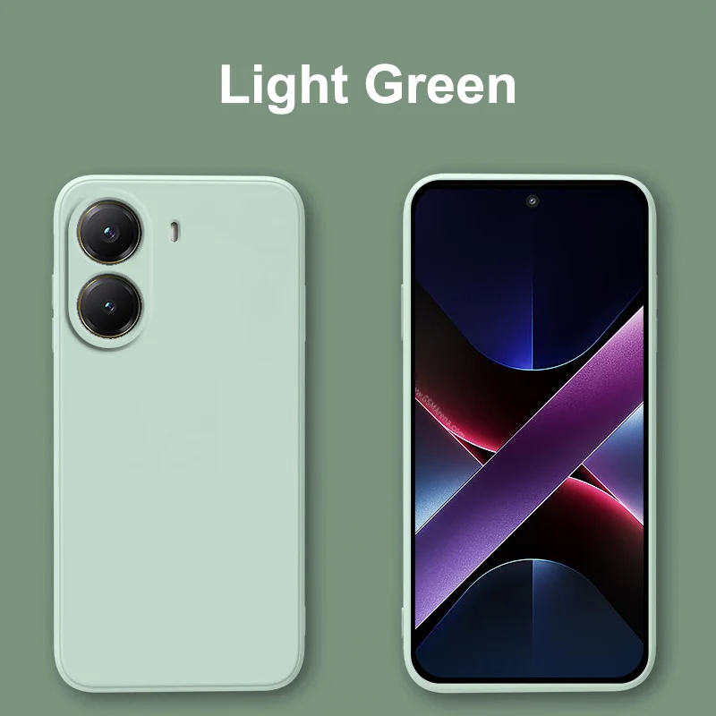 Custodia Portafoglio In Pelle PU Con Magnetica Per Xiaomi Poco X7 Pro – Cover Flip Con Slot Per Carte E Supporto – Colore Verde