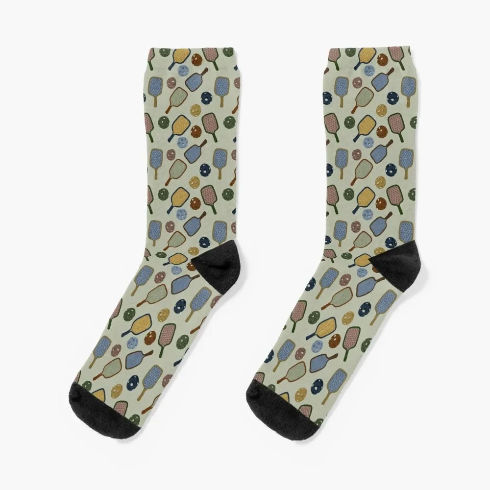 

pickleball pattern Socks crazy bright garter japanese fashion Socks Men's Women's