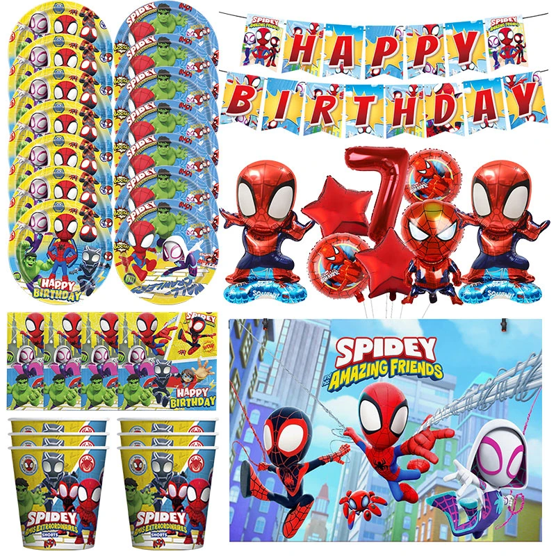 Новое украшение для дня рождения Spidey и его удивительные друзья