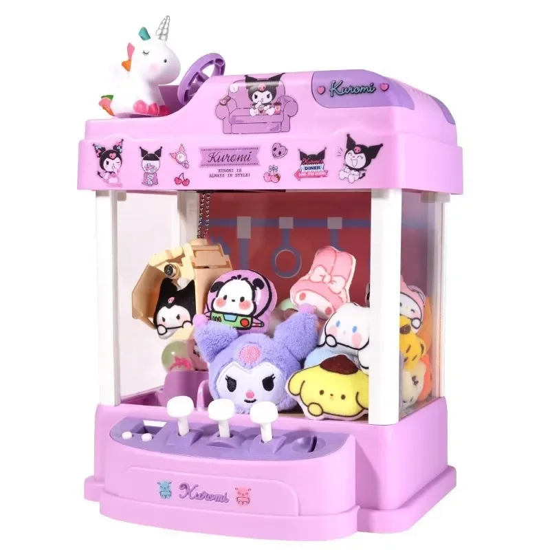 Girl's Toys Claw Machine Family Edition Coin Operated Gaming Devices Boy Gift Interactive Toys Claw Arcade Crane 3 Bar Operation 5