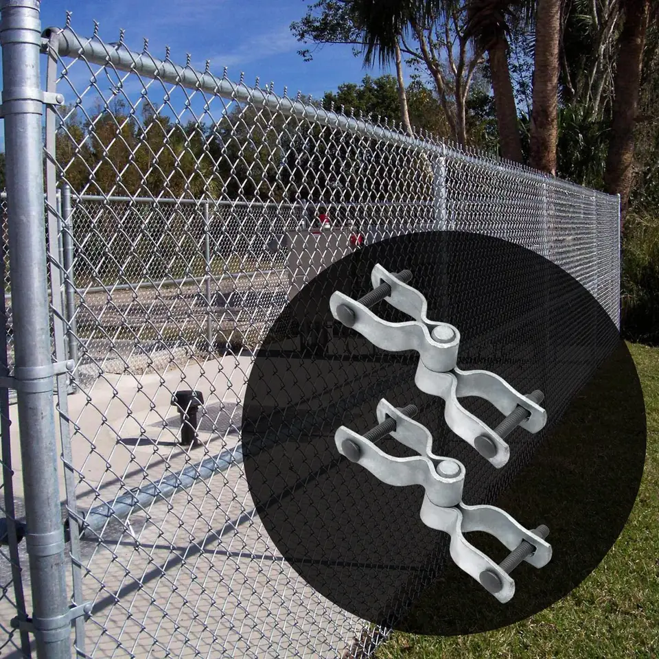 Chain Link Fence Posts 2-foot Chain Link Fence Extension Kit | Chain Link  Fence 8 Ft Chain Link Gate