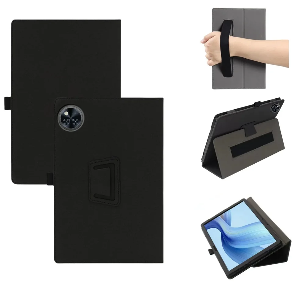 Custodia Magnetica In PU Per DOOGEE U11 / U11 Pro 11 Pollici (2025), Con Supporto E Funzione Sleep/wake, Nera