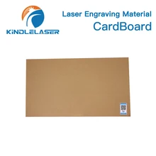 

KINDLELASER 10pcs CardBoard 54*30.5cm Laser Engraving Material DIY Material for Mini Desktop 3d Laser Printer Engraving Machine