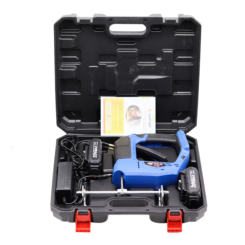 Bee Remover Bee Shaker Machine Frame Grip Shaking Bee Honeycomb Box Drives vibrator Machine Nest Frame Shaker lithium battery 3