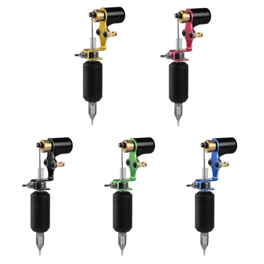 Professional Tattoo Cartridge Needles Silent Motorized Rotary Tattoo Machine Set Liner Shader with Needle