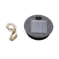 Panneau solaire de remplacement pour guirlande lumineuse solaire, lanternes solaires suspendues d'extérieur, pièces étanches, accessoires pour jardin et allée 6