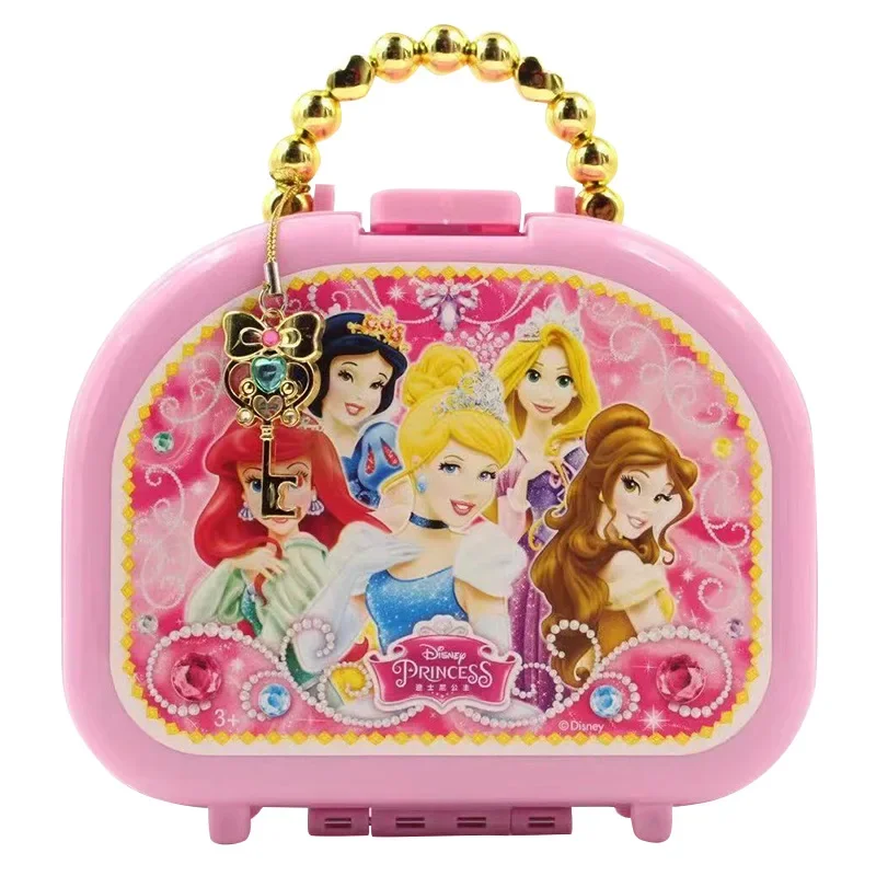 [Funny] Disney Frozen Sofia the First princess Hello Kitty Cute cartoon nail art set play house Toys Creative girl best gifts 4