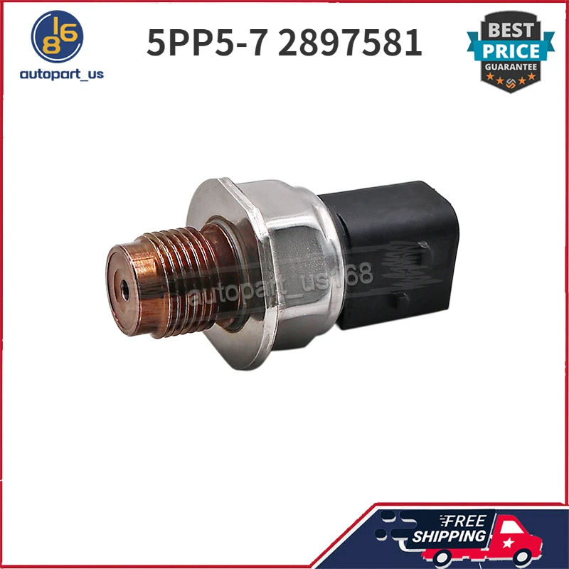 

Датчик давления топлива 5PP5-7 2897581 для двигателя Cummins, 1 шт.