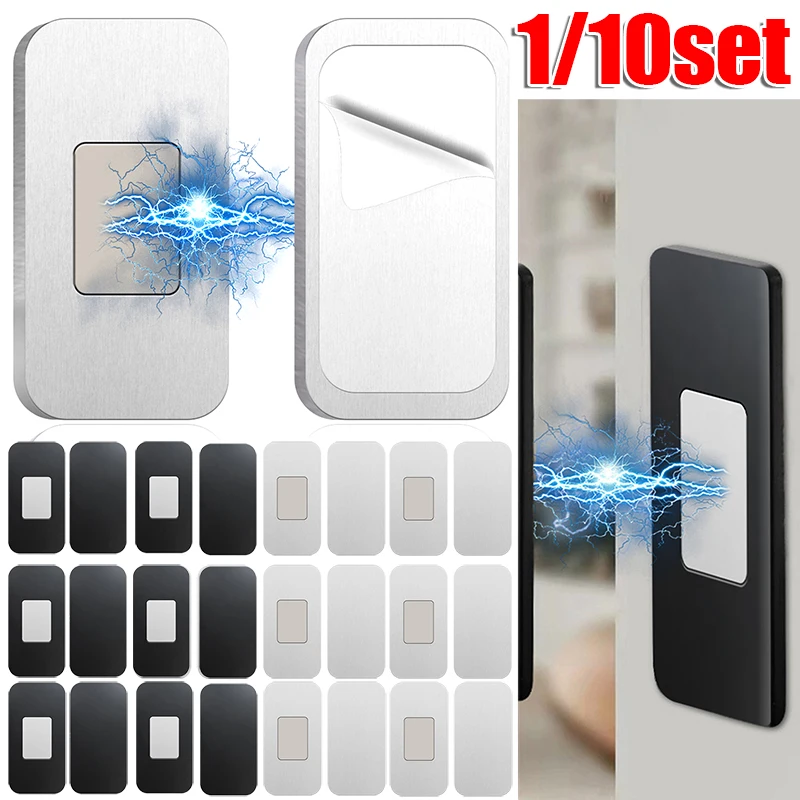 Drawer Closer Stop Magnet Cabinet Door Catches Invisible Magnetic Soft-Catch for Closet Cupboard Furniture 10/1Set